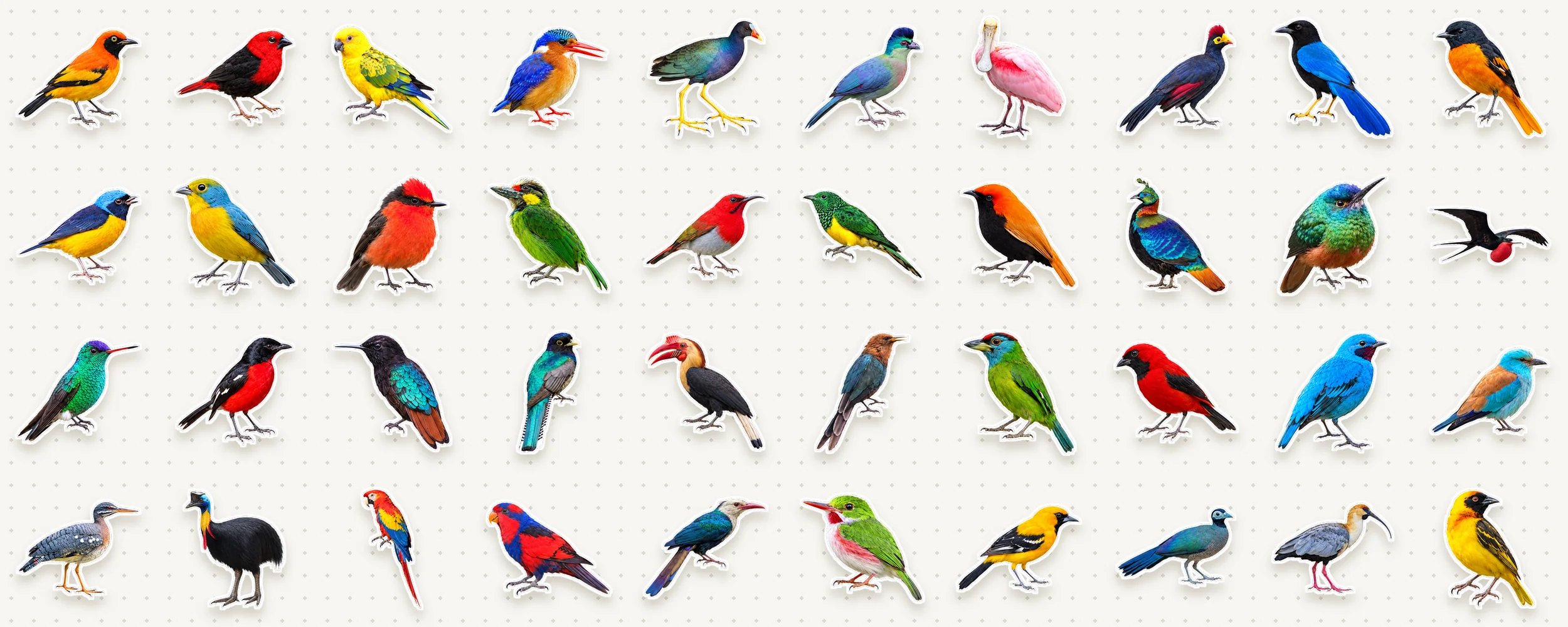 A vibe coder burned a billion tokens to draw every bird on Earth